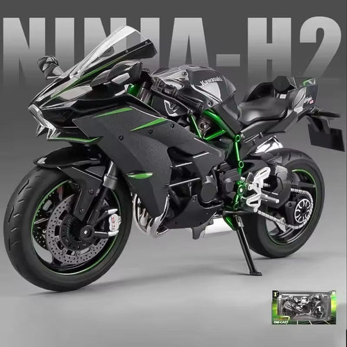 1:12 Scale Ninja H2 Diecast Bike Model Bike (Replica)